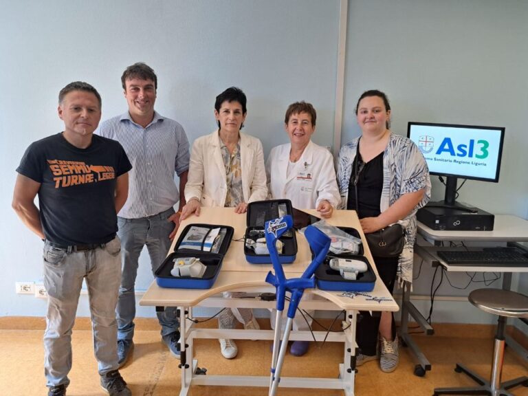 Ospedale La Colletta di Arenzano, Crevari Invade dona nuovi dispositivi per i percorsi riabilitativi