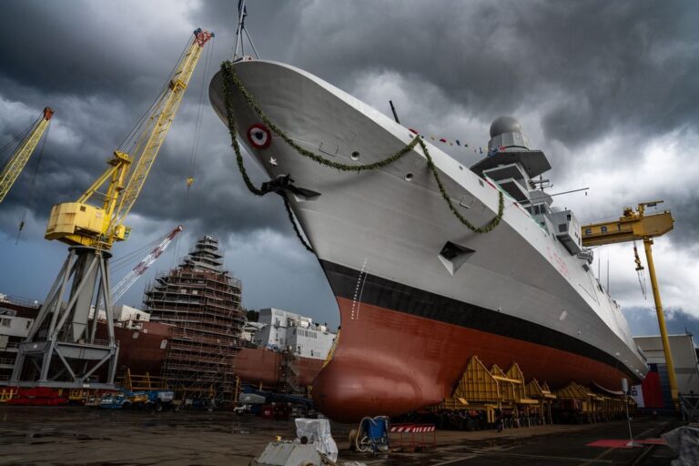 Fincantieri, consegnata alla Marina Militare la decima unità Fremm