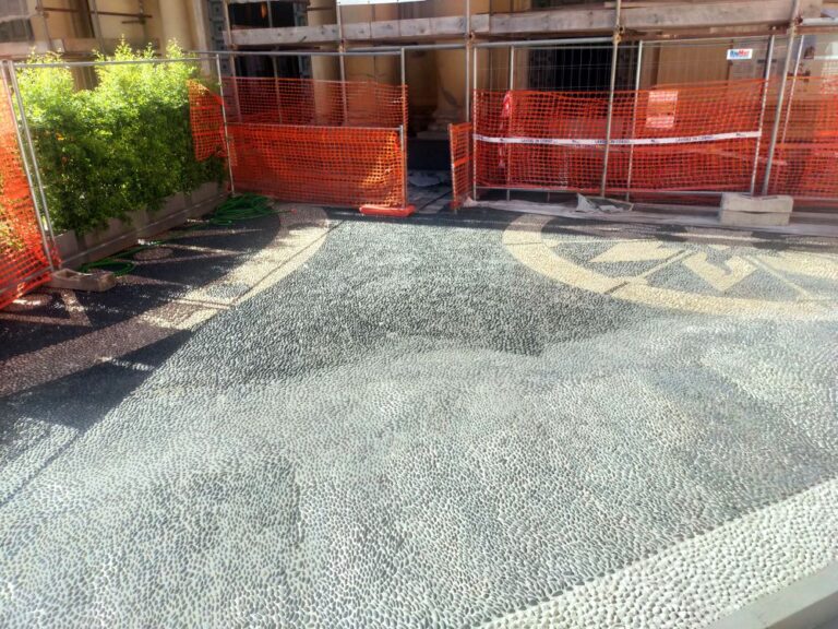 Santa Margherita, conclusi i lavori nel sagrato della basilica