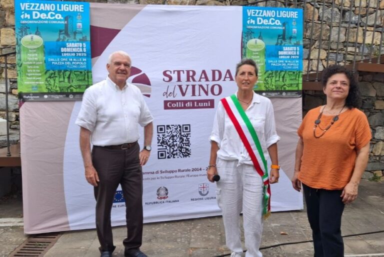 Vezzano Ligure celebra l’eccellenza enogastronomica dei prodotti De.Co.