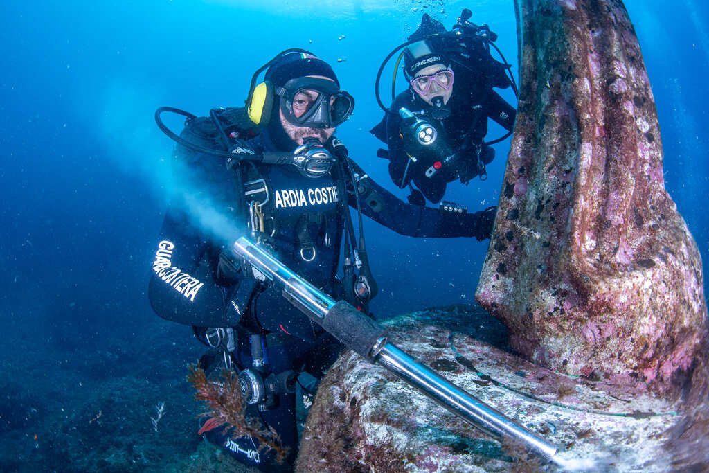 Cristo degli abissi, nuovo metodo di manutenzione
