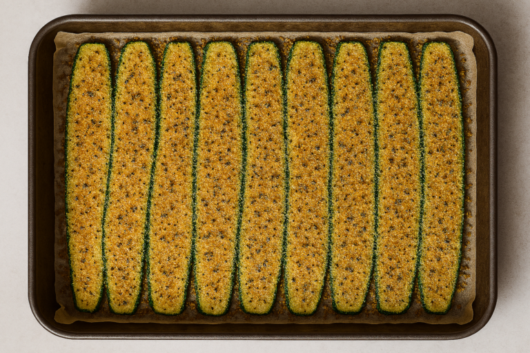 Zucchine gratinate in forno alla ligure