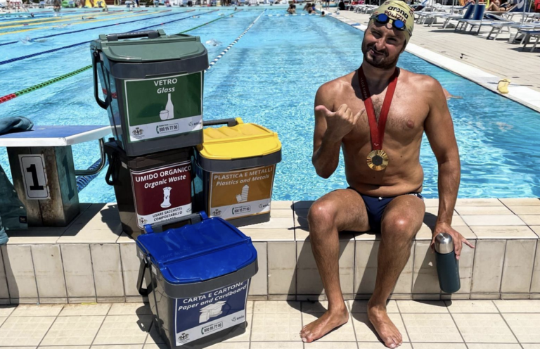 Francesco Bocciardo nuovo testimonial di Amiu Genova