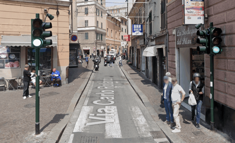 Genova, entro un mese operativa la pedonalizzazione di via Rolando