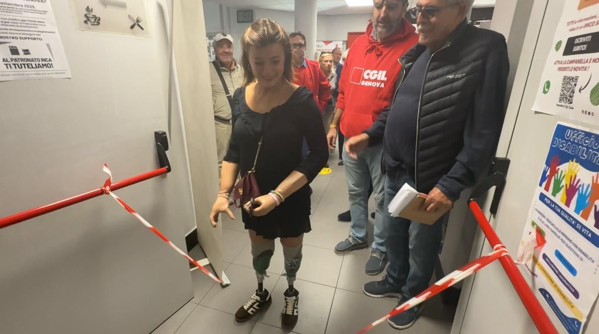 Cgil, a Genova inaugurato l’Ufficio disabilità