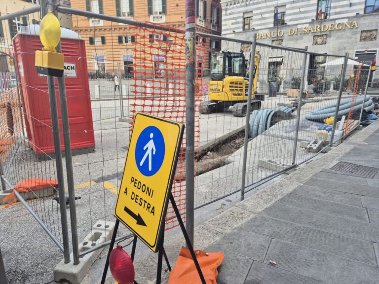 Lavori via XXV Aprile: nuove modifiche alla viabilità fino al 4 novembre