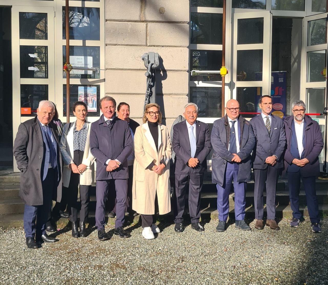 Delegazione della IX Commissione Trasporti, poste e telecomunicazioni della Camera in visita al Dltm