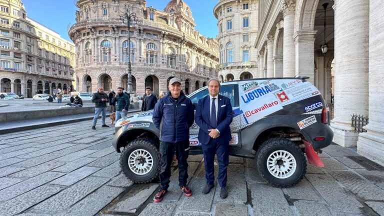 Dakar Classic, presentata la vettura sponsorizzata dalla Regione che parteciperà alla gara