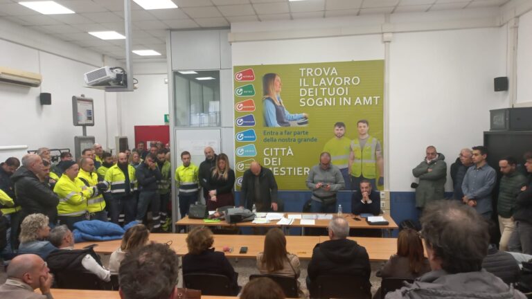 Amt, dipendenti in assemblea. Fano (Faisa-Cisal): «Siamo preoccupati, tra i 60 e gli 80 turni restano scoperti»