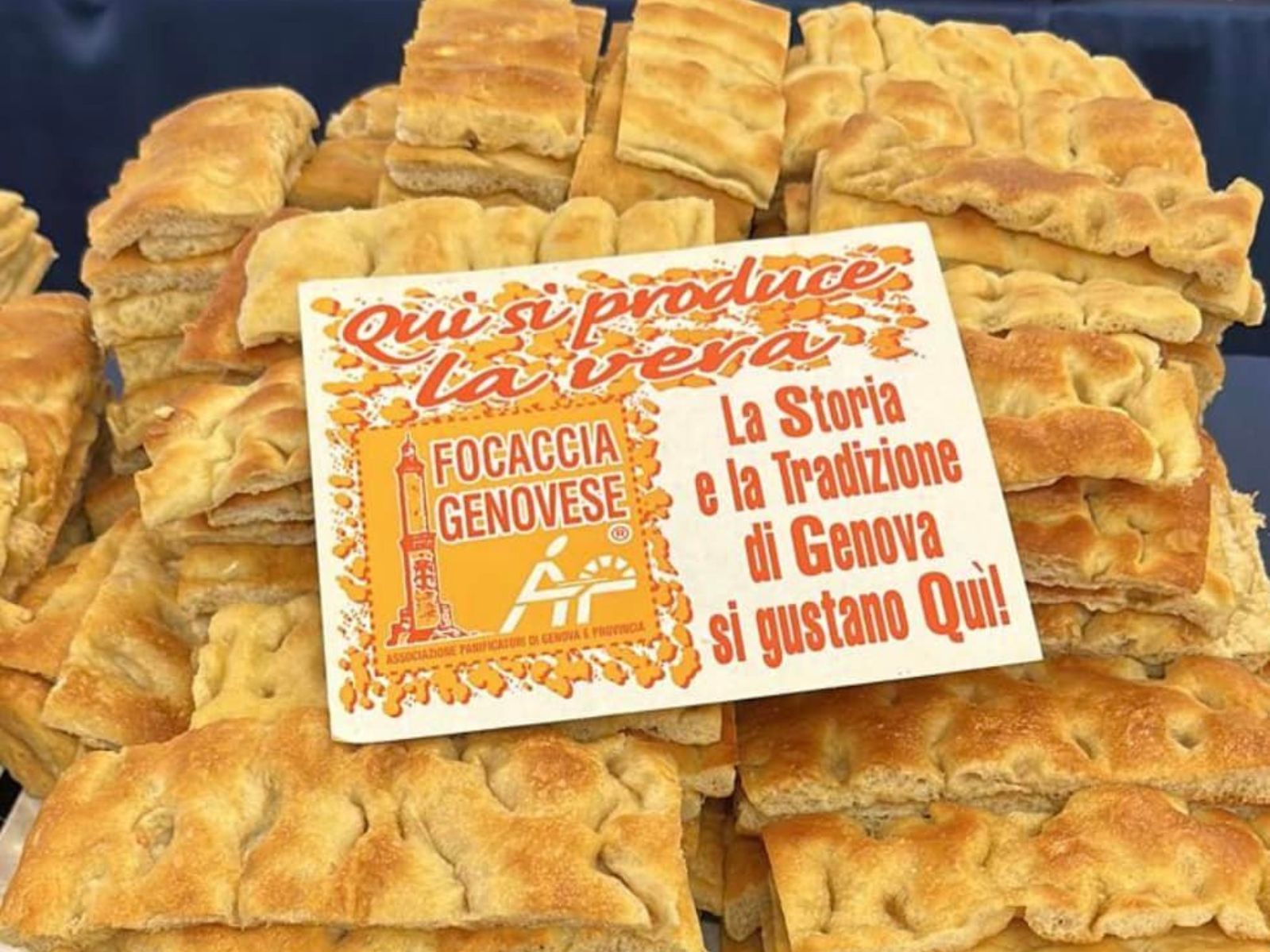 Il marchio Focaccia Genovese trasferito alla Camera di Commercio sabato 29 novembre