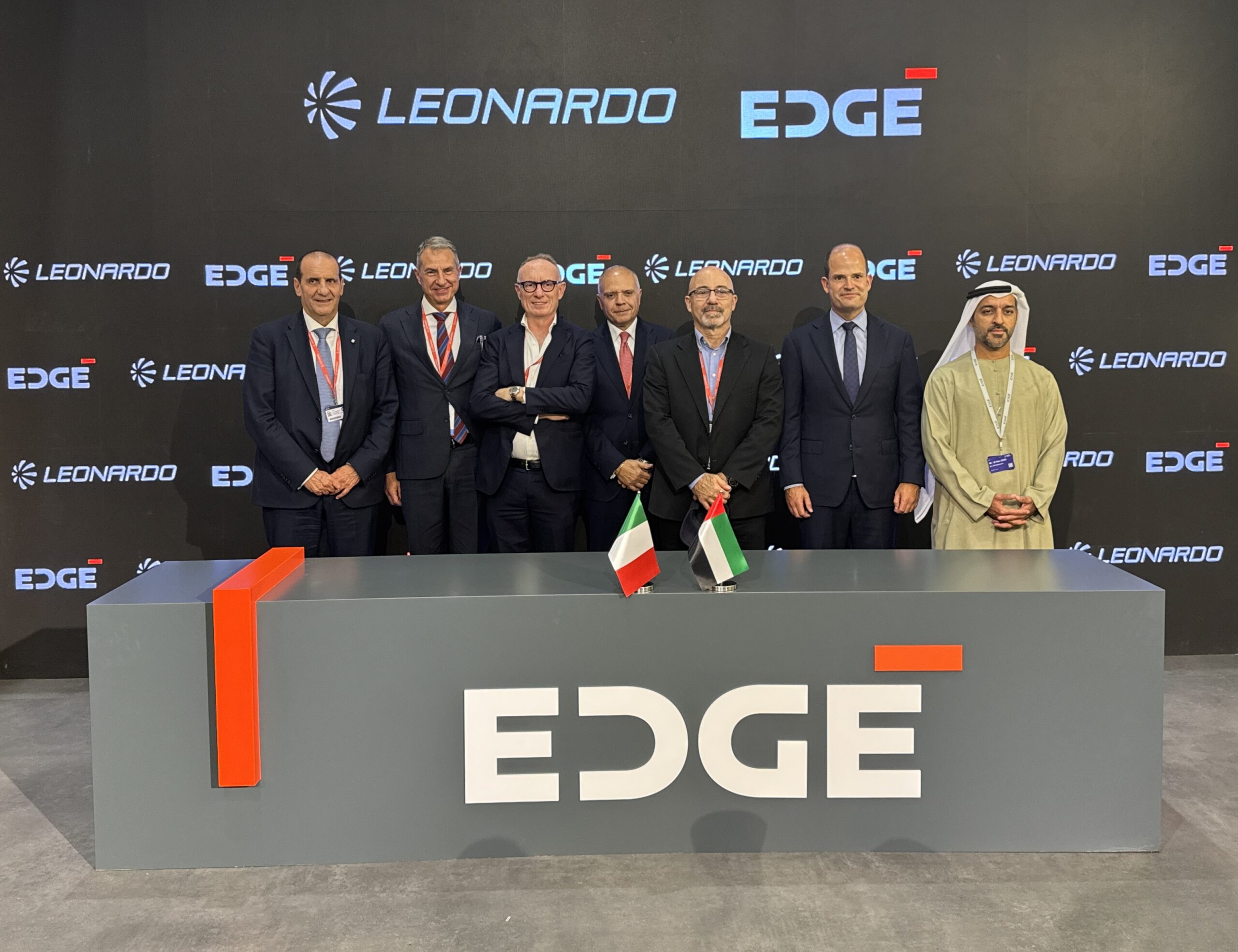Edge Group e Leonardo verso la costituzione di una joint venture ad Abhu Dabi Edge Group e Leonardo verso la costituzione di una joint venture ad Abhu Dabi