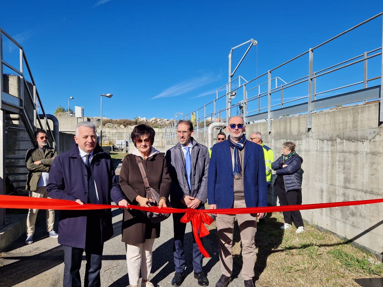 Acam Acque (Gruppo Iren): inaugurato il depuratore di Santo Stefano di Magra