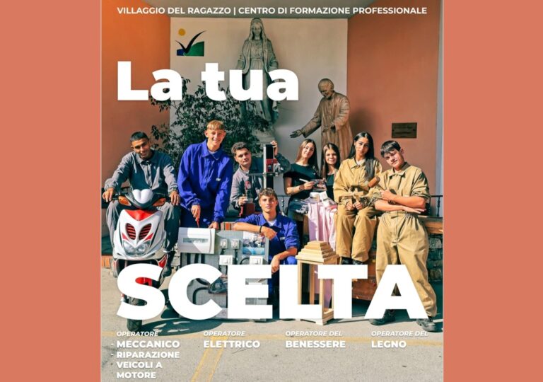 Villaggio del Ragazzo: tre open day per conoscere i percorsi professionali