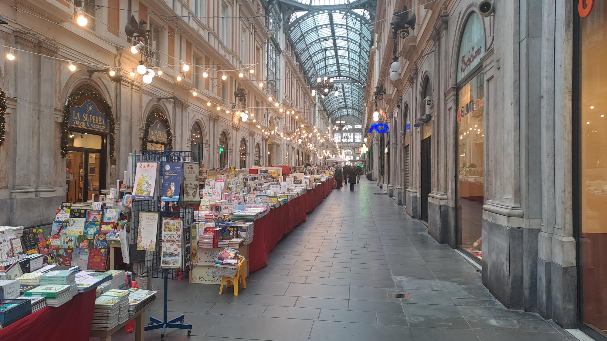 La Fiera del libro di Genova torna in galleria Mazzini e nel 2026 compie 100 anni