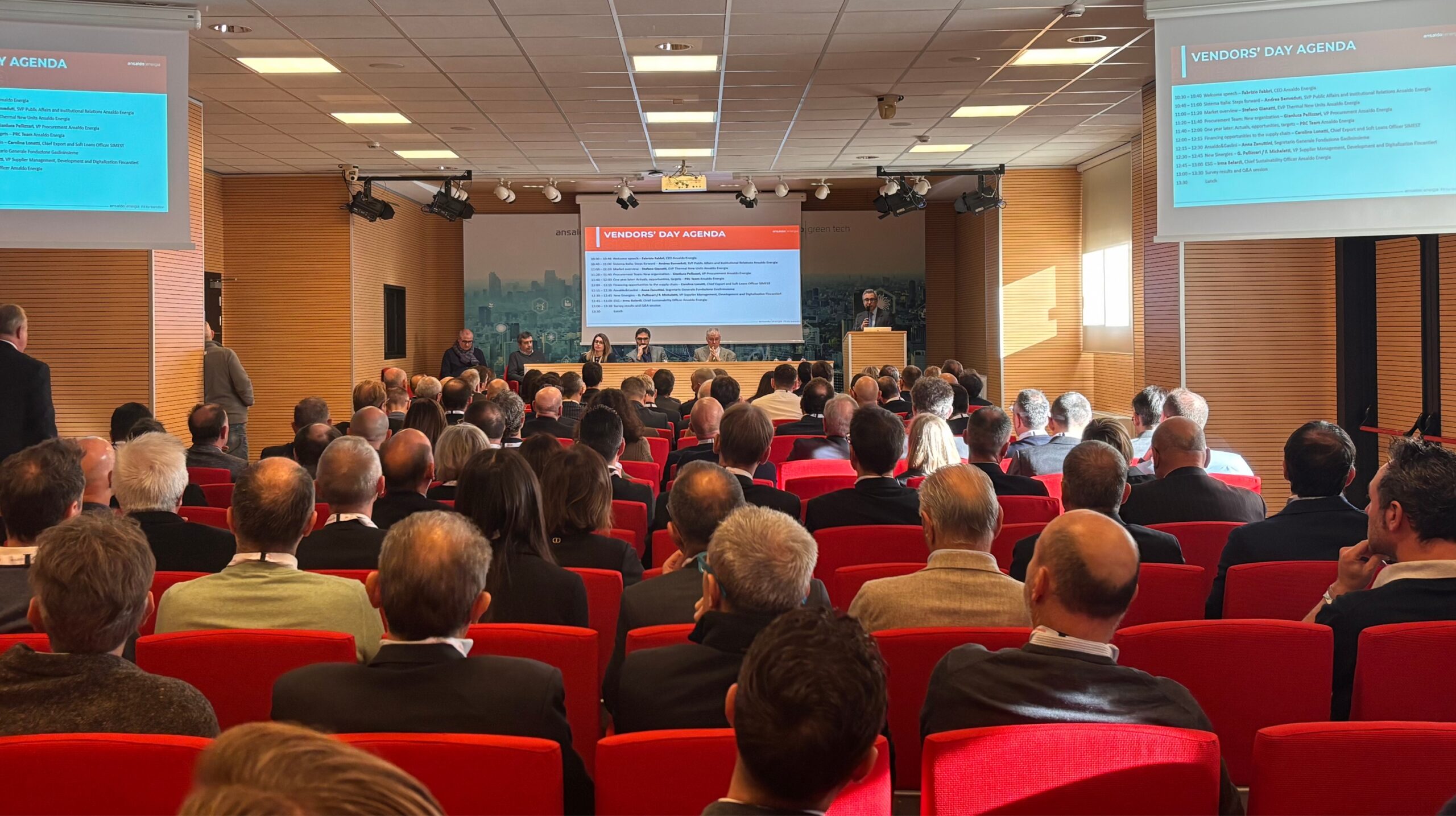 Ansaldo Energia ha incontrato i fornitori: 140 aziende presenti