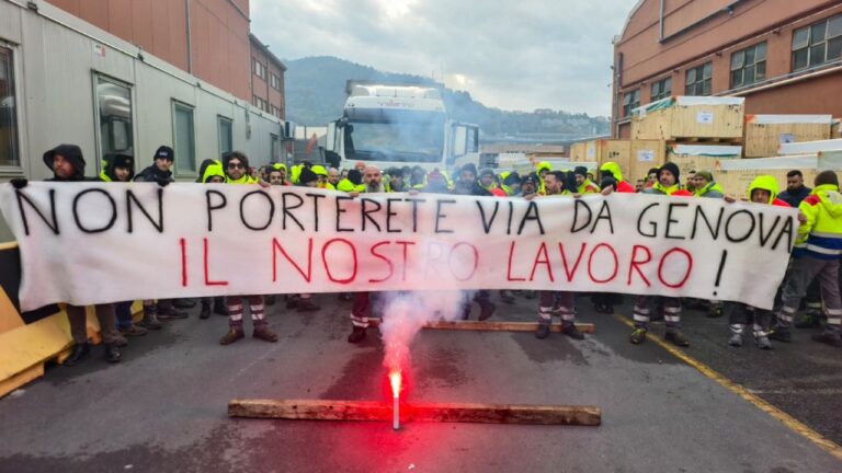 Sciopero Ansaldo Energia: nuovo blocco delle barre verso gli Usa