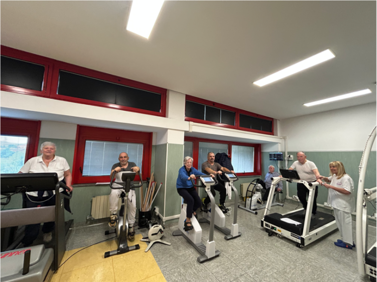 All’ospedale San Bartolomeo di Sarzana aggiornata la palestra per la riabilitazione in cardiologia