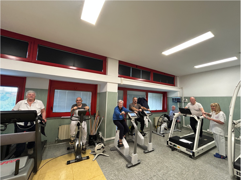 All’ospedale San Bartolomeo di Sarzana aggiornata la palestra per la riabilitazione in cardiologia