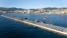 Nuova diga foranea: posato il quindicesimo cassone e superate le 50mila colonne di ghiaia