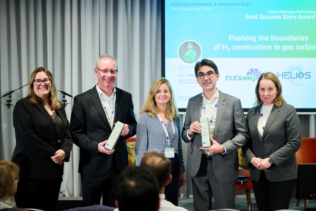 Ansaldo Energia vince il premio Best Success Story con Flex4H2: verso turbine 100% idrogeno