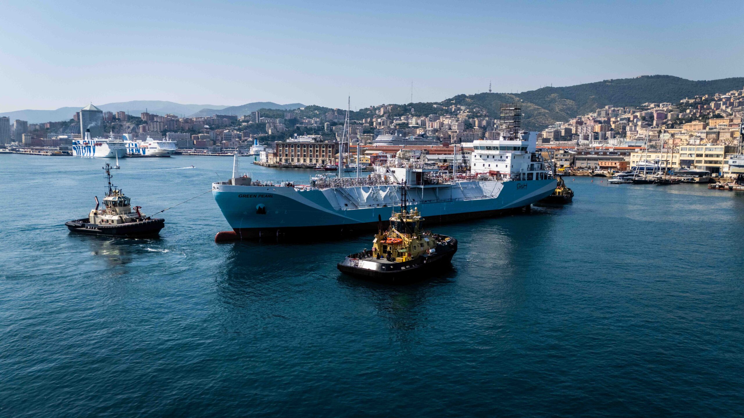 Axpo avvia l’operatività di Green Pearl, la nuova nave per GNL e Bio-GNL nel Mediterraneo
