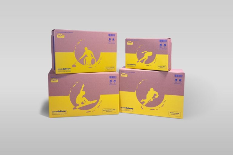 Scatole Poste Italiane cartone MiCo26