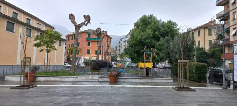 Santa Margherita, due nuovi alberi di Jacaranda in piazza San Siro