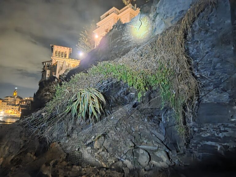 Crollo falesia a Bogliasco, Scarpati (Ordine Geologi): “Necessario intervenire con urgenza con opere di difesa e consolidamento”