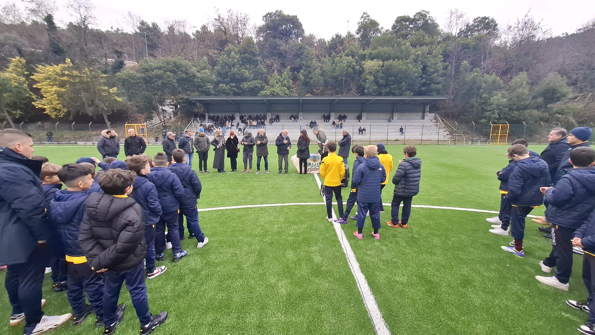 Cogoleto, inaugurato il rinnovato impianto sportivo Casarino