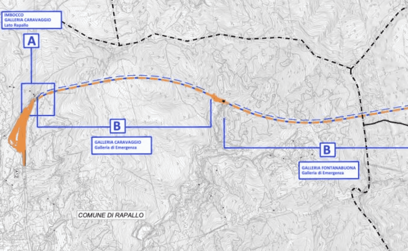 Tunnel della Val Fontanabuona, via libera della Regione Liguria alla fattibilità