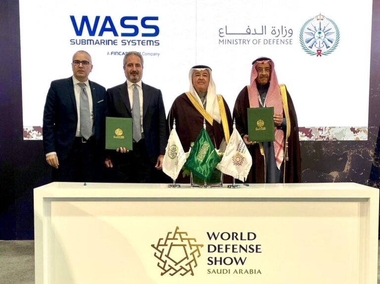 Fincantieri, Wass firma maxi contratto per la fornitura di siluri all’Arabia Saudita