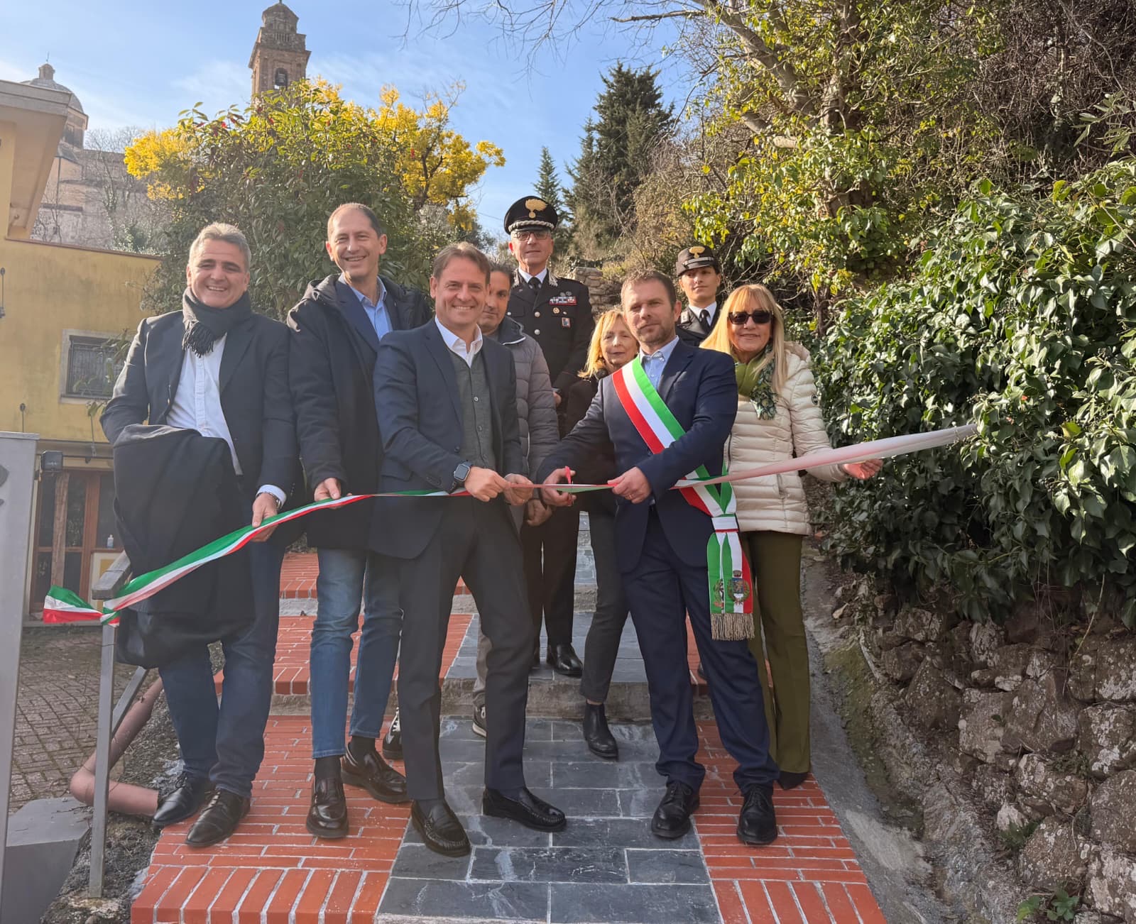 Diano Arentino: riqualificati i collegamenti pedonali tra le borgate Ascheri e Villa Chiesa