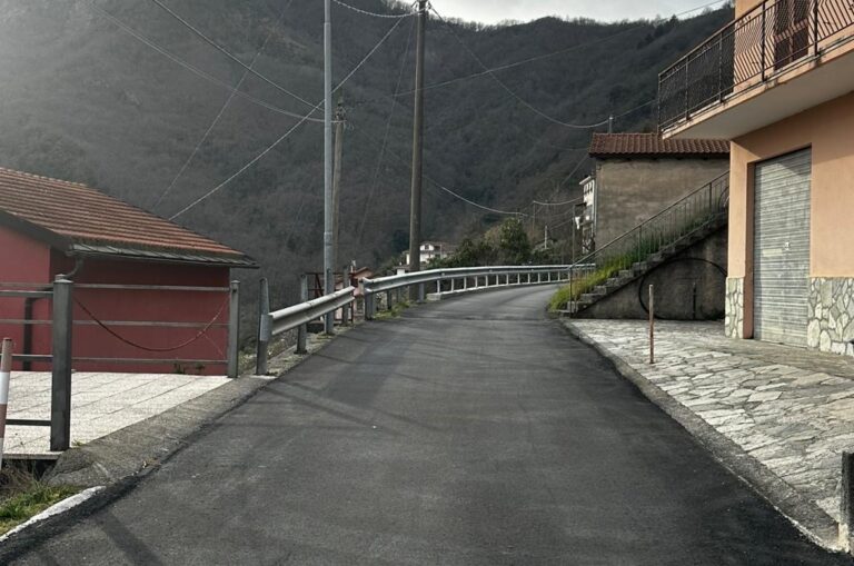 Lumarzo, riqualificato l’asse viario Cerese – Tolara – Vallebuona