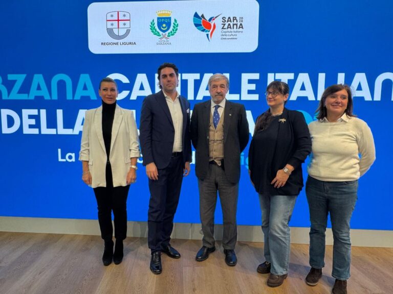 Regione Liguria al fianco di Sarzana per la volata finale a Capitale della Cultura 2028
