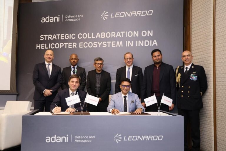 Leonardo, nuova partnership strategica per lo sviluppo di un ecosistema elicotteristico in India