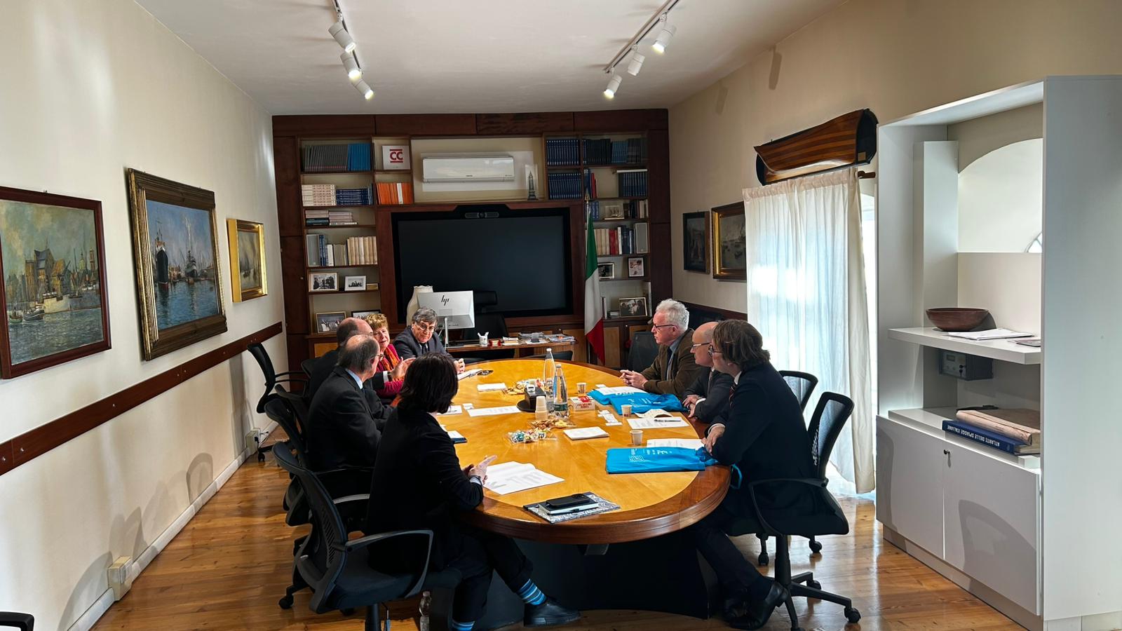 Delegazione Royal Museums Greenwich a Genova incontra i vertici Mu.Ma: possibilità di collaborazione
