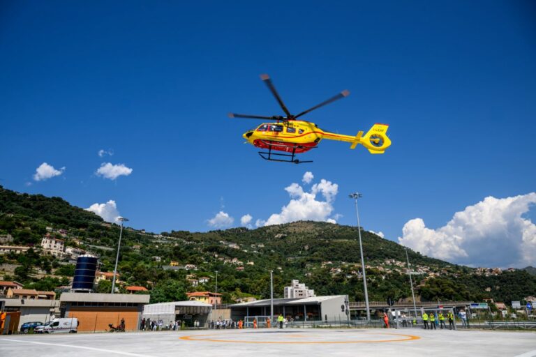 Elisoccorso, l’elisuperficie di Ventimiglia è operativa h24