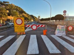 Frana di Arenzano, oggi l’intervento di demolizione sulla parete con microcariche esplosive