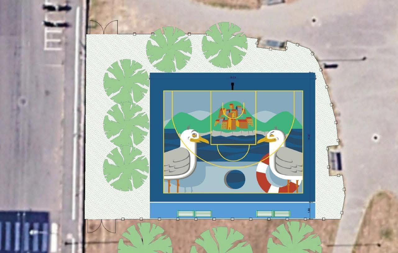 La Spezia: al via i lavori per il nuovo campo da basket 3×3 al parco XXV Aprile