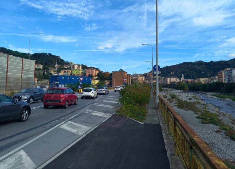 via polonio valpocevera ciclovia superlavalle