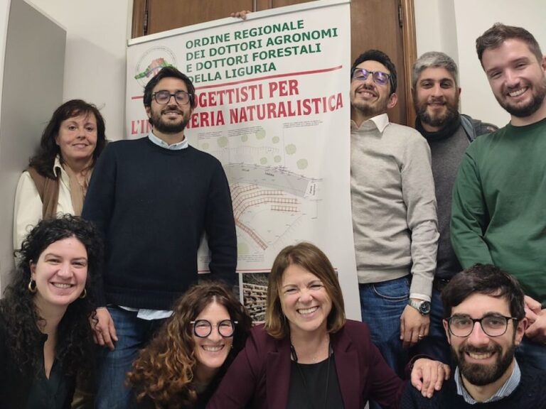 il nuovo consiglio Ordine agronomi forsetali Liguria
