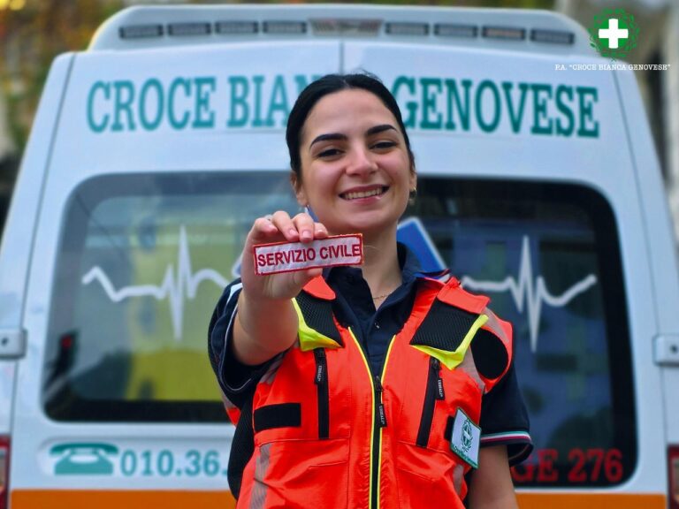 servizio civile croce bianca genovese pubblica assistenza