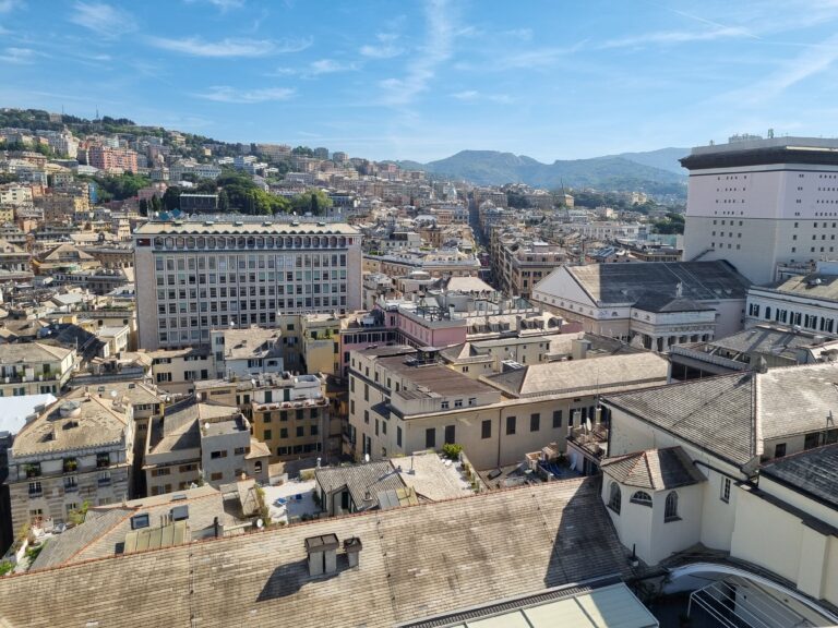 Torre Grimaldina Genova panorama