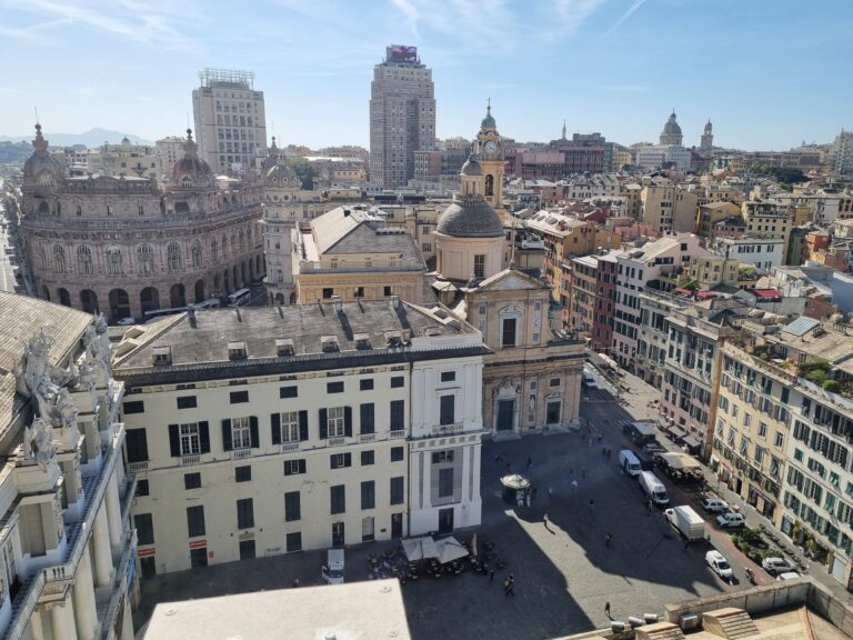 Torre Grimaldina Genova panorama