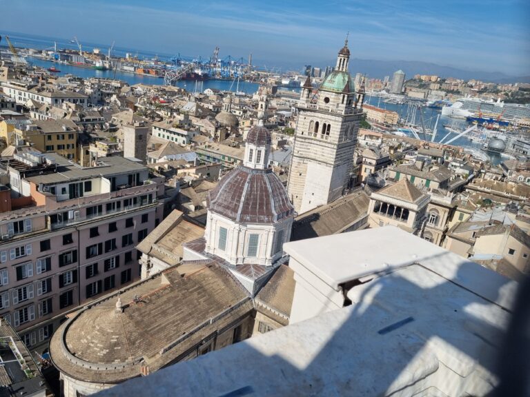 Torre Grimaldina Genova panorama