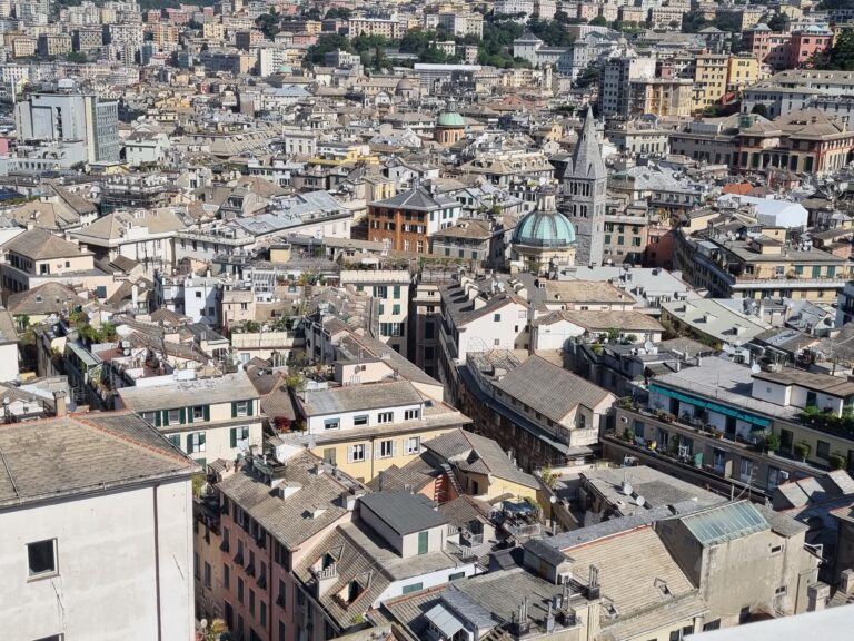 Torre Grimaldina Genova panorama
