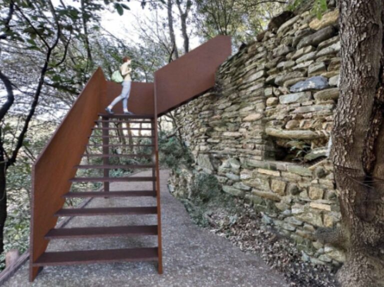 progetto muro del castrum san donato varazze