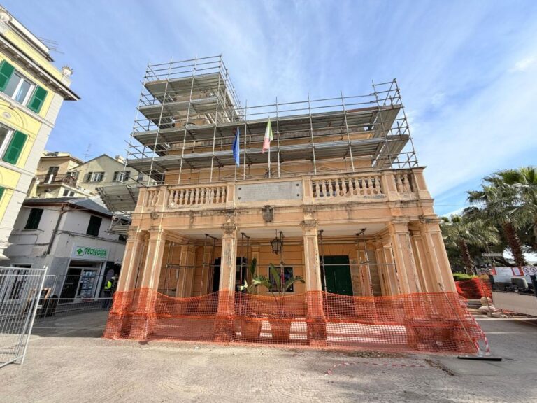 restauro palazzo sant antonio biblioteca arenzano