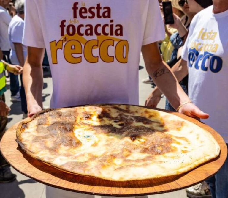 festa focaccia recco