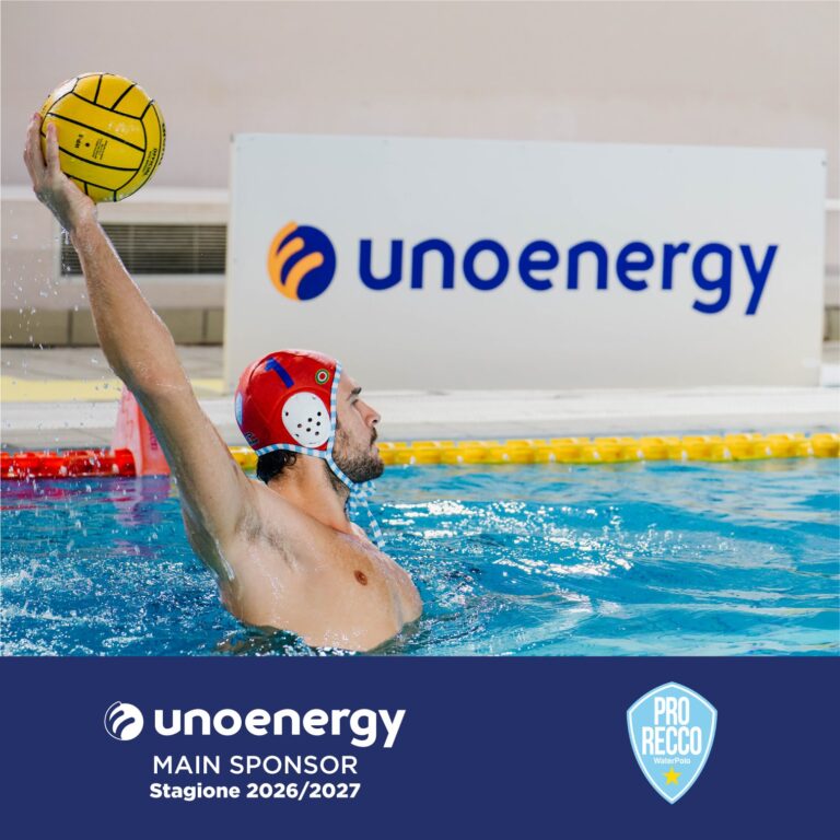 Unoenergy Main Sponsor della Pro Recco: partnership tutta ligure
